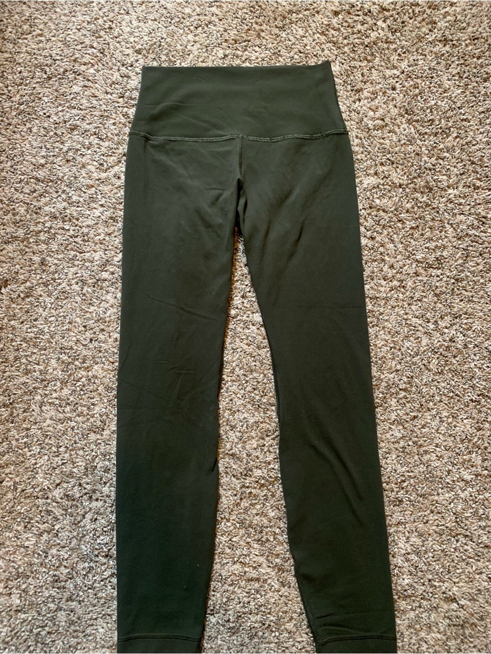 LuluLemon Olive Green Leggings